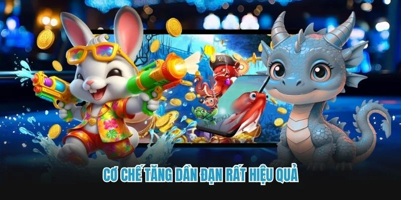 Cơ chế tăng dần đạn rất hiệu quả